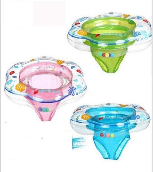 Moda Baby Swim Seat Ring com Bell Pool Boat Boat Rings flutuante de natação para crianças Recém -nascidos no verão Submissura axilia RI7281296