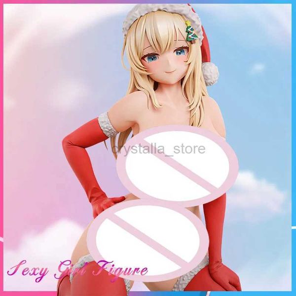 Heroes de quadrinhos Nikukan Girl Christmas Presente Watashi?Carol 1/5pvc Sexy Girl Hentai Ação Figura Coleção Adulta Modelo de Anime Toys Doll Gifts 240413