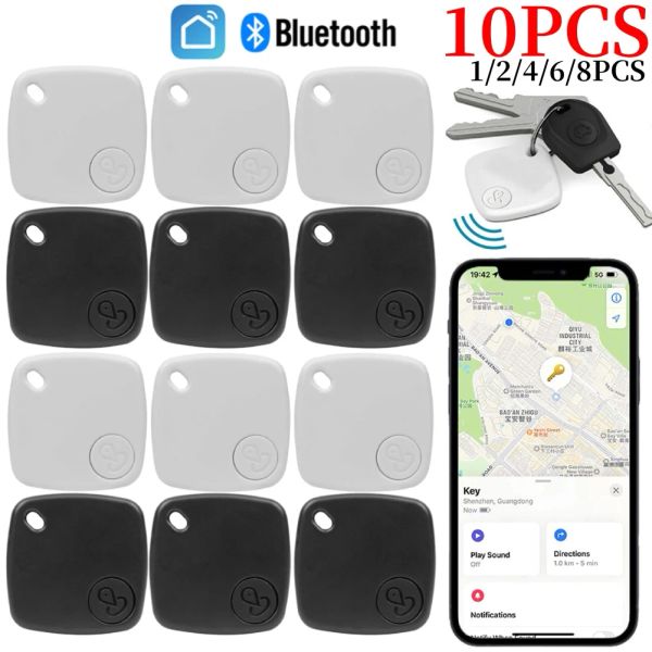 Trackers Bluetooth GPS Tracker Antilost für den Air -Tag -Austausch über Apple Suchen Sie meinen, um Karten -Brieftaschen -Fahrradschlüssel Finder MFI Smart Itag zu finden