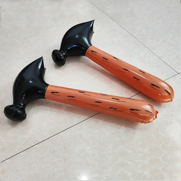 Heißer Verkauf hochqualitativ neuer Kinder Spielzeug aufblasbare Hammer PVC aufblasbare Spielzeughammer Holz Getreide Hammer Baseball Fledermaus Geschenk für Kinder