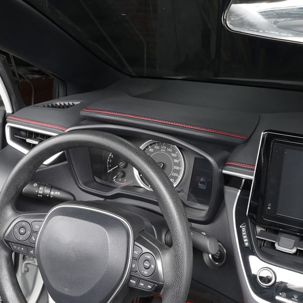Kendinden yapışkanlı araba iç kaplama pu deri şerit evrensel araba iç kalıplama deri trim hattı kapı gösterge paneli dikiş şeritleri