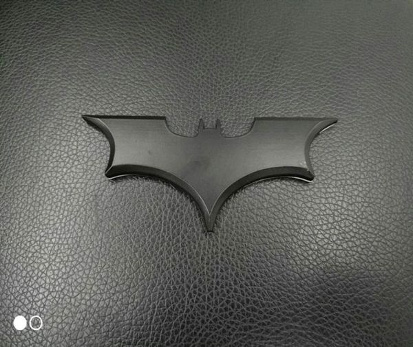 1pcs Auto Styling 3D coole Metallfledermausauto -Auto -Logo -Autoaufkleber Metall Batman Badge Emblem Tail Decal Motorradfahrzeuge Autozubehör 440052020