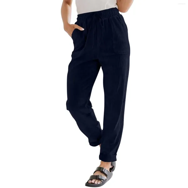 Pantaloni da donna Donne inverno leggings caldi per pantaloni spessi pile più dimensioni Long ad addensare la signora del colore casual Soild