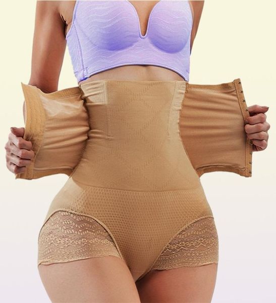 Mutandine di controllo della pancia di Guudia Donne Shaper Shaper High Waper Pants Seamless Shapewear Postpartum Mutandine Allenatore in vita 2207026976823