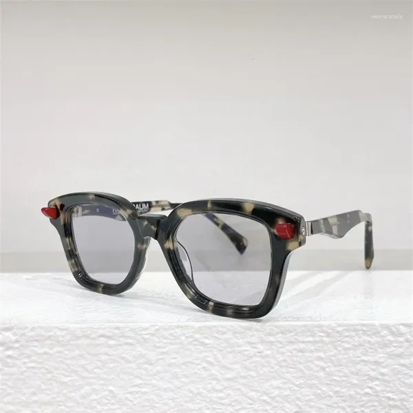Солнцезащитные очки роскошь Германия Куб Маске Q3 Площадь ретро ацетат высококачественный бренд на открытом воздухе