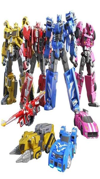 Mini Force Transformation Robot Toys Action Figure MiniForce X Simulazione Auto Deformazione Agente Mini Agent Toy 210805281J283Z2946069