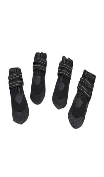 Abbigliamento per cani Scarpe luminose per animali domestici impermeabili spessi caldi per cani di piccola taglia antiscivolo stivali da neve calzini da cucciolo bootie prodotto prodotto winte5170461