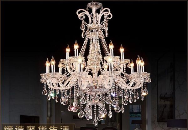 Lustre de lustre de cristal de novo estilo LED LUDLURIO LUZULY LUZ LUSTES DE CRISTAL CHORNELIER 7831646