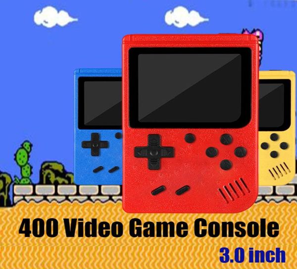 400IN1 Консоль видеоигр 400IN1 NES Retro 8bit Design 30 -дюймовый LCD 400 Classic Games поддерживает одноиглепенный AV Pocket2521879