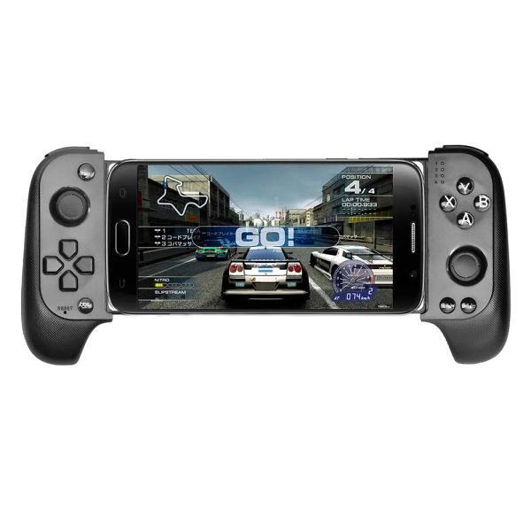 GamePads модернизировал Saitake 7007f беспроводной Bluetooth Game Controller Telecopic Gamepad Joystick для Samsung Xiaomi Huawei Android PC PC PC PC