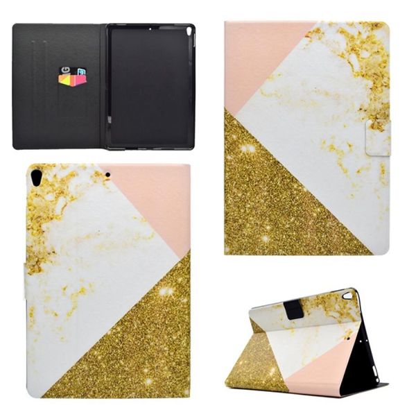 Case di custodia in pelle di marmo per iPad Pro 105 97 2017 Mini 1 2 3 4 5 6 Scheda di supporto per tablet Air TPU Smart Magnetic Auto Wake Up Sleep 8353691