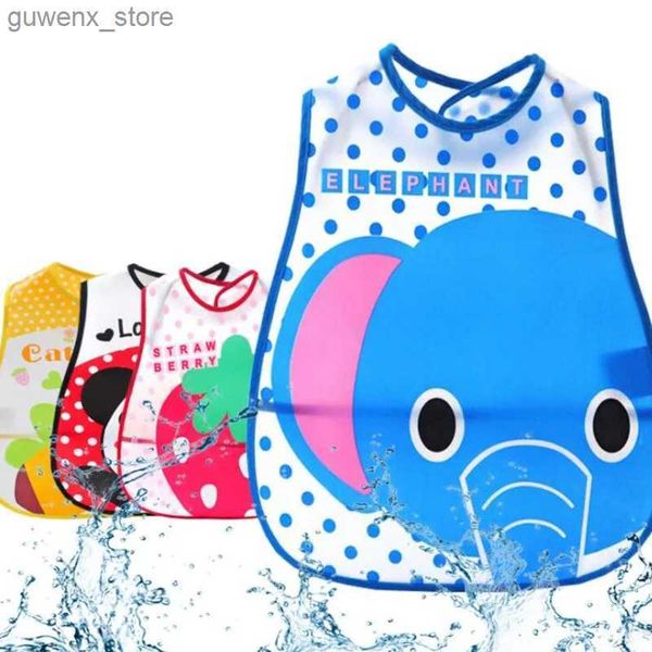 Bibs Burp -Tücher Baby Girl Latzer Jungen solide Fütterung Schürze wasserdichte niedliche Burp -Tücher Neugeborene Accessoires Sachen Kinder Waren Kinder Kinder Y240412