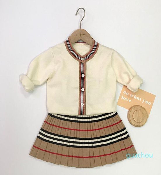 Trendy Kleinkindmädchenkleider Spring Designer Neugeborene Baby süße Kleidung für kleine Mädchen Outfit Cloth8045677