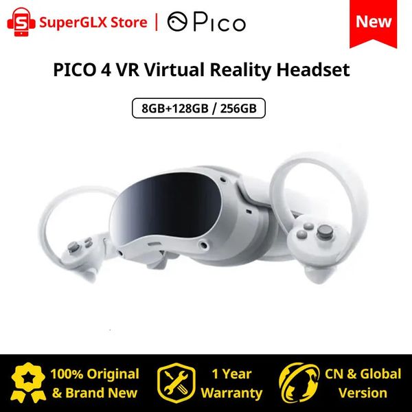 In Stock Pico 4 VR Headset 128GB256GB PICO4 All-in-One Virtual Reality Headset 3D VR-Brille für Metaverse- und Stream Gaming 240410