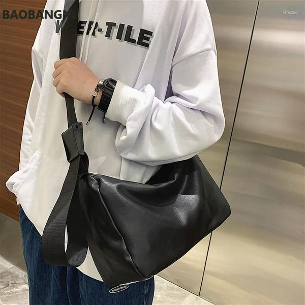 Bolsas de ombro bolsa mensageiro moda japonesa japonês simples feminino casual inseto de casal de tendência de tendência