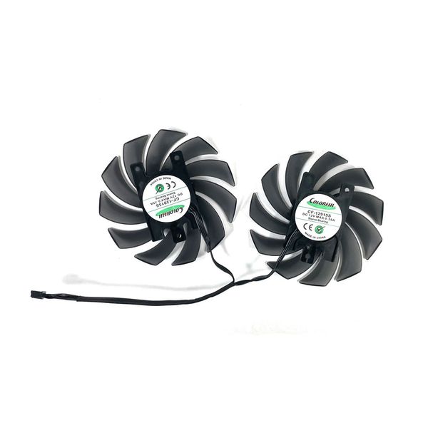 CF-12915S DC 12V 0,35A 4Pin 85 mm RTX2060 GPU-Kühler für Inno3d Geforce RTX 2060 1660 Super Twin X2 Graphics Card Cooling Lüfter