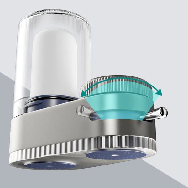 Filtro del purificatore d'acqua da 1 pc Filtro lavabile lavabile in lavaggio cucina cucina a aeratore di mixer da filtro in ceramica a lungo durata con 2 filtro