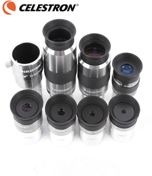 Celestron Omni 4mm 6mm 9mm 12mm 15mm 32mm 40mm HD Gözenli 2x Barlow Lens Tamamen Çoklu Yapılan Metal Astronomi Telescop Monocular289985894