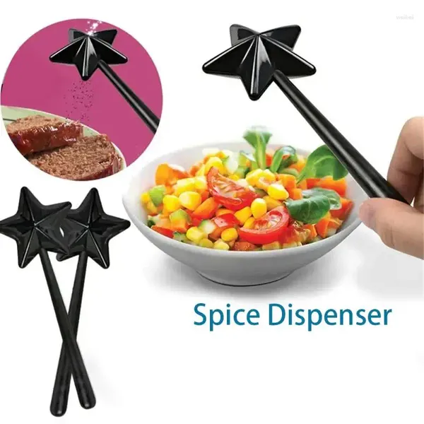 SPOONS Uso doméstico Use estrela Salt Salper Supplies Supplies Wand Acessórios de aroma de tempero Distribuidor de tempero