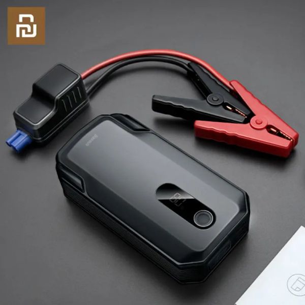 Устройства Baseus Car Jump Starter Bank 10000mah 1000A Портативная автомобильная батарея Booster 12V Светодиодная батарея Внешнее аккумулятор