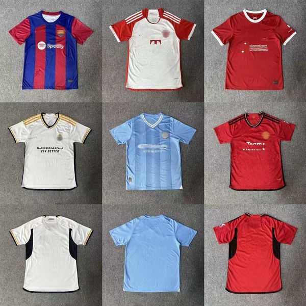 Maglie da calcio Nuove maglia da calcio da calcio 23-24 club sciolto il numero di nome squadra traspirante della maglia traspirante