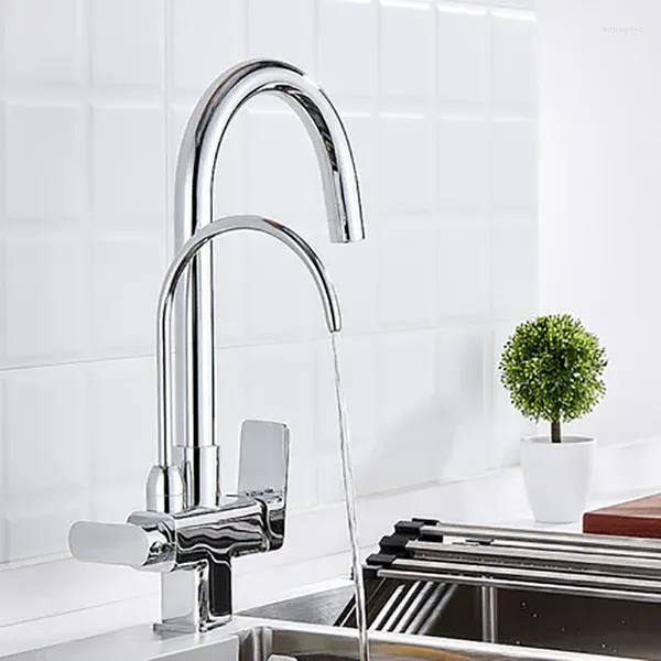 Banyo Lavabo muslukları doğrudan bir musluk ve soğuk bulaşık yıkama havzası mutfak bulaşık havuzu su arıtıcısı