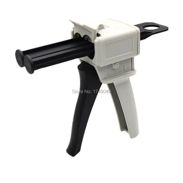 Guns Manual Caulking Gun -Spender 50 ml Zwei Komponente AB Epoxy Dichtungskleber Waffe Applikator Kleber Kleber Squeez gemischt 1: 1 Kleberpistole