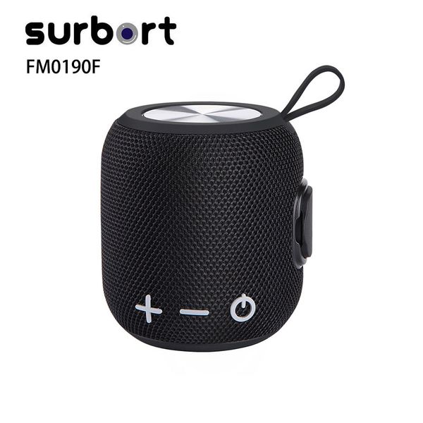 Alto -falante Bluetooth portátil IPX6 O alto -falante sem fio ao ar livre à prova d'água pode ser conectado ao material de pano de cartão se sente confortável