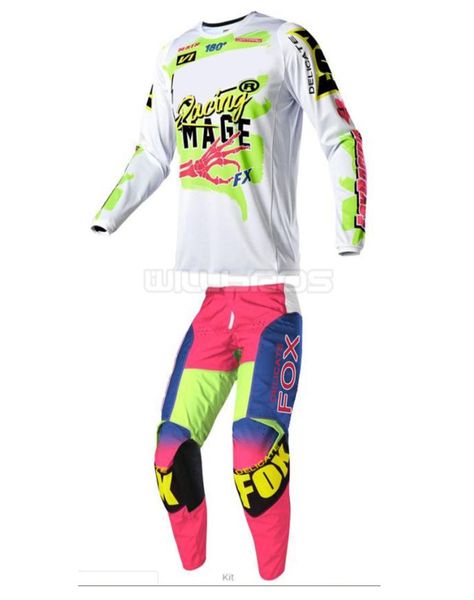 Delicate Fox 2020 Motorcycle Mountain Training Racing 360 Lovl Se Jersey Pant Motocross Dirtbike Offroad Racing SX MX MEN037046718