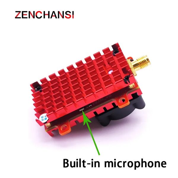 Mais de 10 km 5,8g 48CH VTX 2W Microfone de potência Transmissor+câmera B19 Mini FPV 1/3 