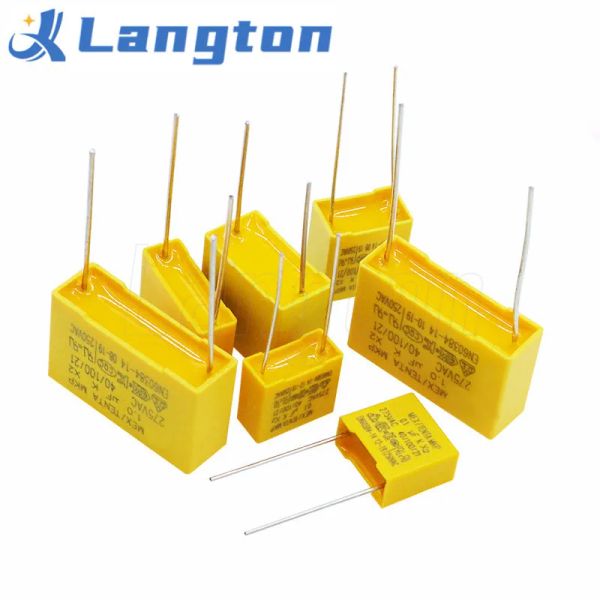 10pcs x2 1UF 0,68UF 0,33UF 0,22UF 0,1UF 0,47UF 0,01UF 275V 104 Capacitor de segurança Novo 10nf 100nf 150nf 200nf 680nf 470nf 1UF