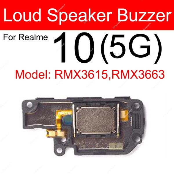 Para Realme 10 10 Pro Plus 11 Pro Plus 5G Loud Speaker Buzzer Ringer Flex Cable Repalidion