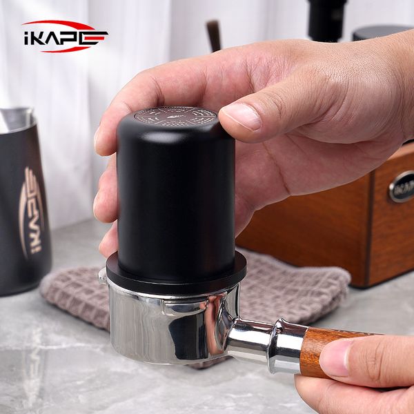 Dos Dosing Ikape Cup, compatibile con tutti i portafiltri da 51-58 mm, accessorio per caffè espresso, realizzato in alluminio (nero)