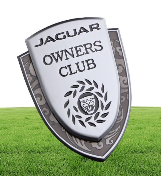 Emblema de decoração de automóveis para Jaguar Club Xe XK XJ XF XEL XFL XJL XJS XJ6 E F PACE S E TIPO XTYPE XKR SPORT CAR BOLY STARTER9225547