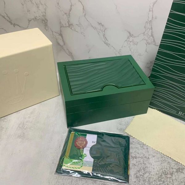 Watch High-End Wave Green Packaging Box, Schweizer Geschenk Wasser Ghost Storage Box