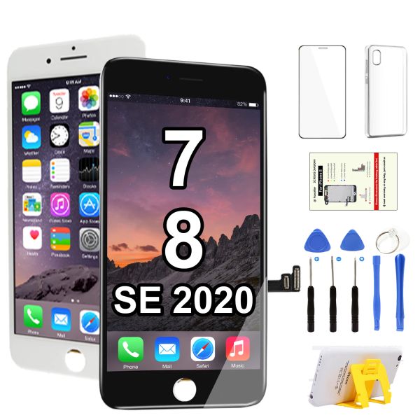 Tela para iPhone SE 2020 7 8 Plus SE2 Kit de substituição de exibição de LCD para iPhone 6 6s mais 6p 6sp conjunto de digitalizadores de toque completo