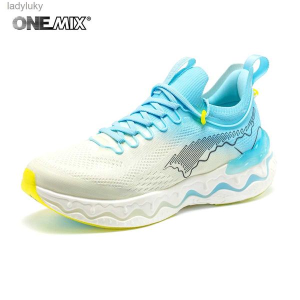 Scarpe atletiche OneMix 2024 Nuovo arrivo O-Resilio Creammix Road Running Calchi leggeri maschi a lunga distanza allenamento di scarpe sportive all'aperto C240412