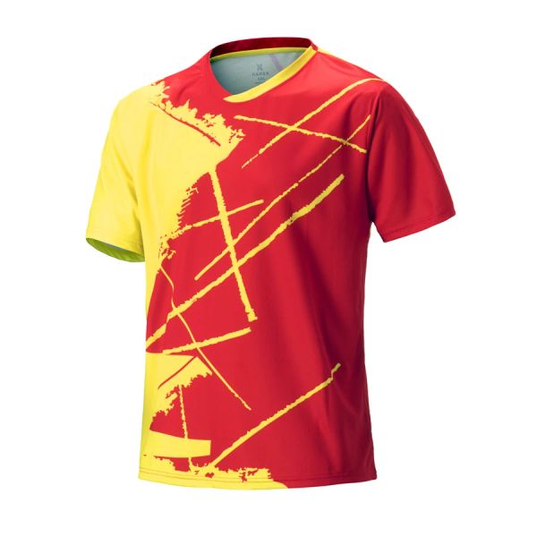 Jerseys 2023 Men Tabela Roupos de tênis Badminton Mesa de tênis de tênis Esporte Badminton Roupas Esporte Treinamento de badminton camisas