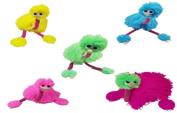 36 cm/14 -Zoll -Spielzeugnetzpuppe Muppets Animal Muppet Hand Puppen Spielzeug Plüsch Strauß Netzpuppe für Baby 5 Farben Z10967347972