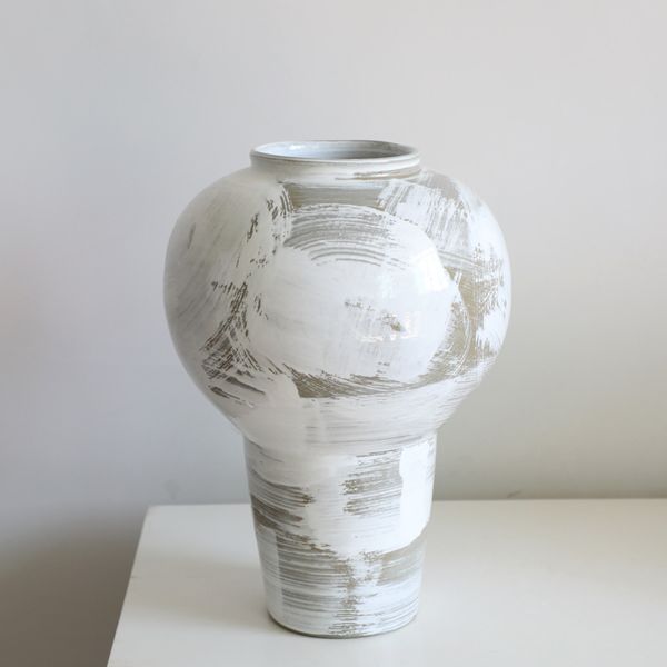 Wabi-Sabi-Stil Retro raue Keramikblume Vase mit getrockneten Blumen alte Tonhandgefertigte Keramik-Glas-Keramik BB Dekorationen