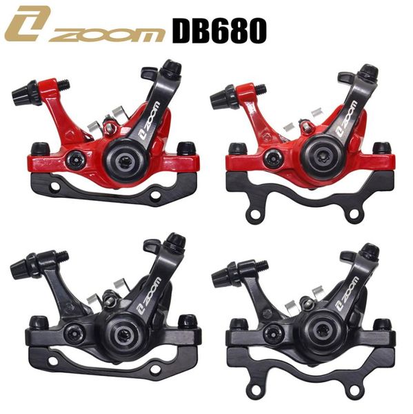 Zoom Aluminum сплав MTB Bicycle Disc Brake Mountain Road Mtb Механический суппорт Дисковые тормоза Cycling Double Brake8007782