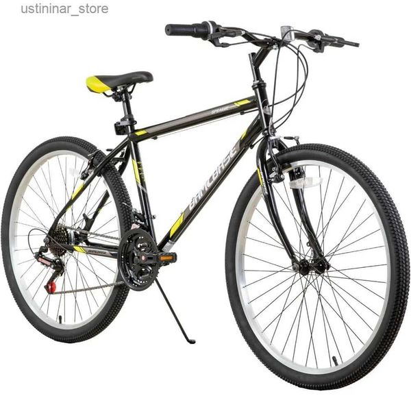 Bicicletas de bicicleta de montanha 24 26 polegadas para homens 21 velocidades de alto carbono quadro de aço esportivo de ciclismo MTB Bicycle para bike de montanha para adultos L47