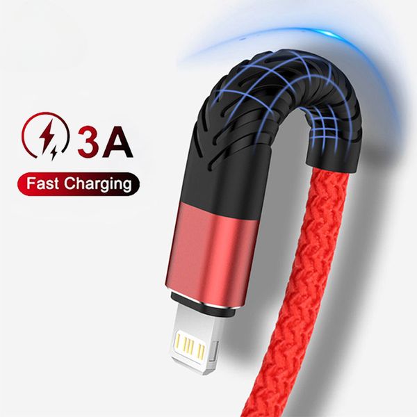 USB -кабель для iPhone 11 12 13 14 Pro XS Max 6 7 8 8 Plus SE Apple iPad Fast Charge Cord Origin Mobile Phore Data Wire 3m