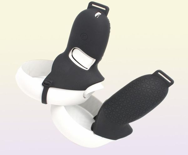 Eleven Table Tennis VR Game Paddle Grip per Oculus Quest 2 Link Cavo Manico di cavo Copertina di lenti 2 Accessori 2205096986299