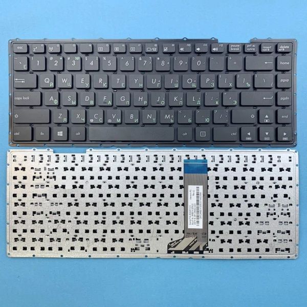 Tastaturen Russische Laptop -Tastatur für ASUS X451V K455 W419 X403M Y483 X453M X451 X451C X451CA X451M X451MA X451MAV Series Ru Layout RU Layout