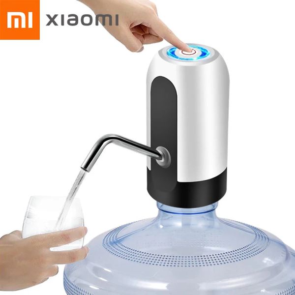 Ирригатор xiaomi youpin usb зарядный автоматический портативный досаживатель воды Домашние гаджеты для бутылки с бутылкой для воды мини -боченой электрический насос