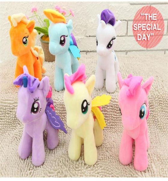 Дети 039s подарочные плюшевые игрушки 25 см чучела животных My Toy CollectionD Plush Отправить Ponies Spike Toys в качестве подарков для детей Toys2950294