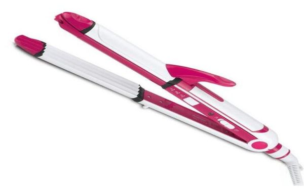 3 In 1 Keramik Haarglättereisen Eisenwellen Haare Eisen Chapinha Flat Irons Wellenhaarblockler Styling -Werkzeuge St4794925