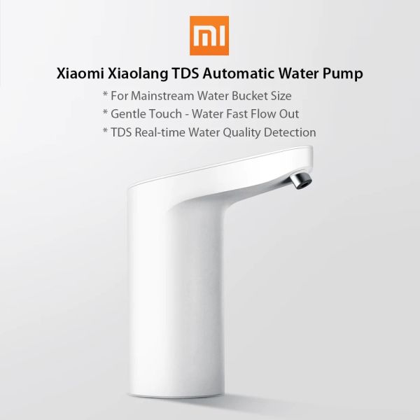 Distributore Xiaolang TDS per la pompa dell'acqua automatica Interruttore touch Mini Wireless USB ricaricabile per distribuzione elettrica Pompa di acqua potabile