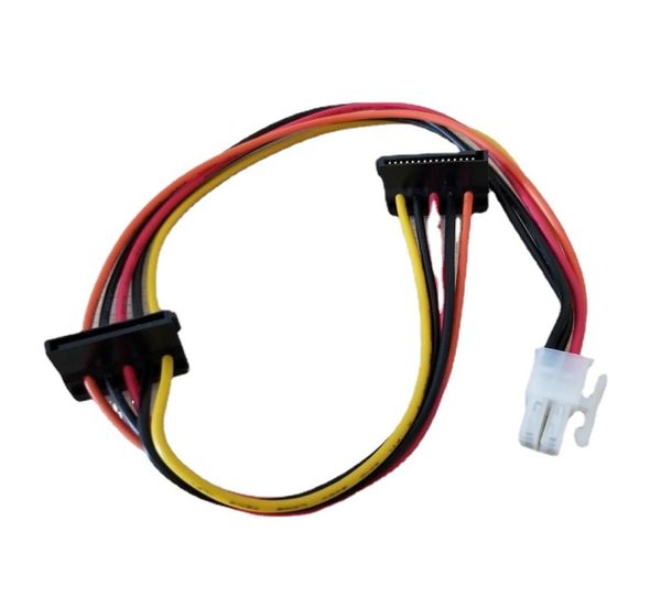 Материнская плата ATX 4PIN до 2PORT Serial ATA SATA Адаптер Адаптер Жесткий диск для Lenovo IPC Controller 18AWG5699824